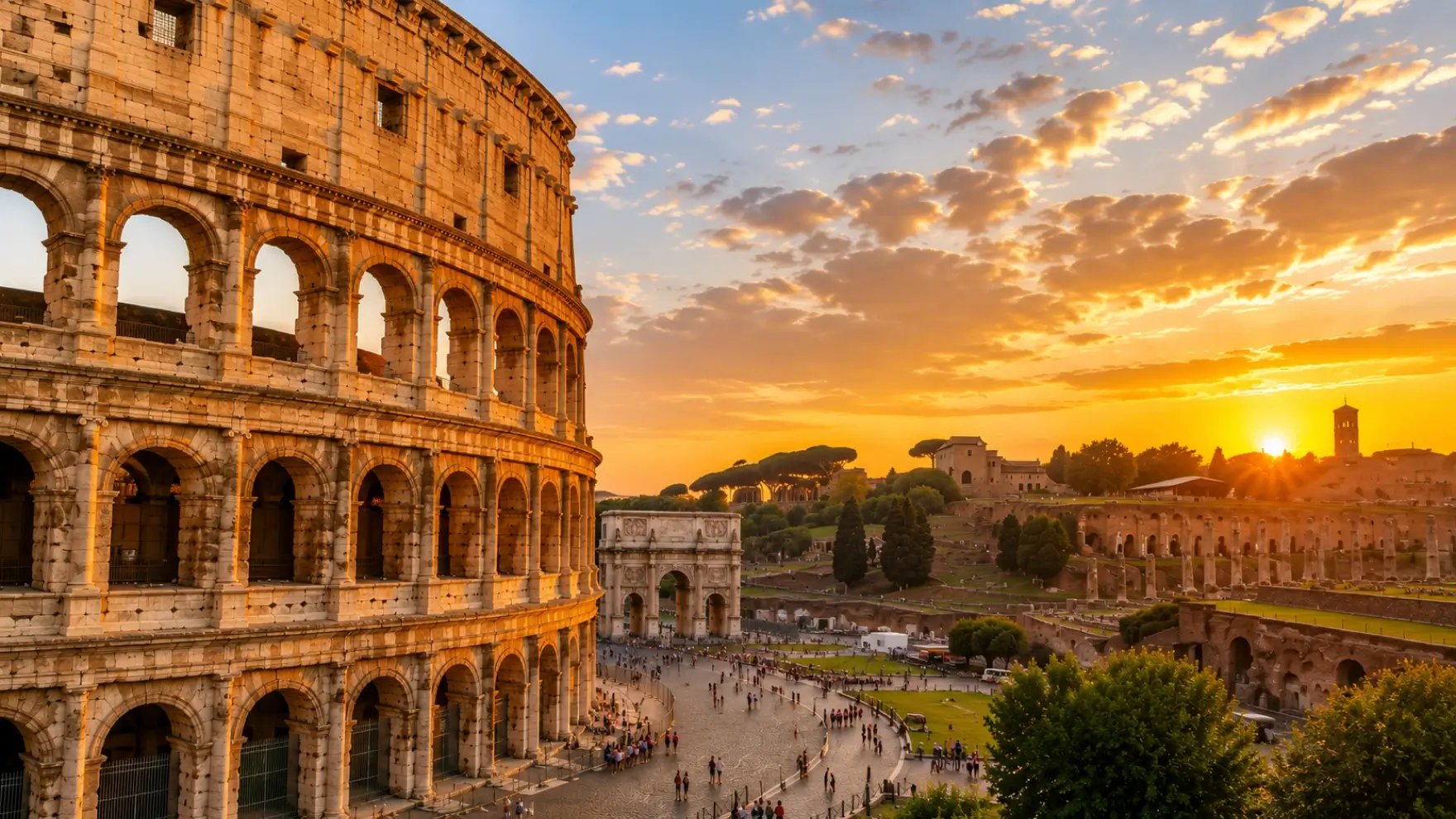 Rome, Ý – Đấu trường Colosseum- Nơi lưu giữ những dấu ấn huy hoàng của Đế chế La Mã